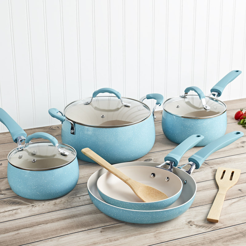 Dolly Parton Cookware 10pc Aluminum Set Wayfair
